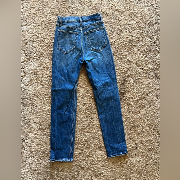 ABERCROMBIE & FITCH “the ankle straight ultra high rise” JEANS 26/2 l - Picture 5 of 6